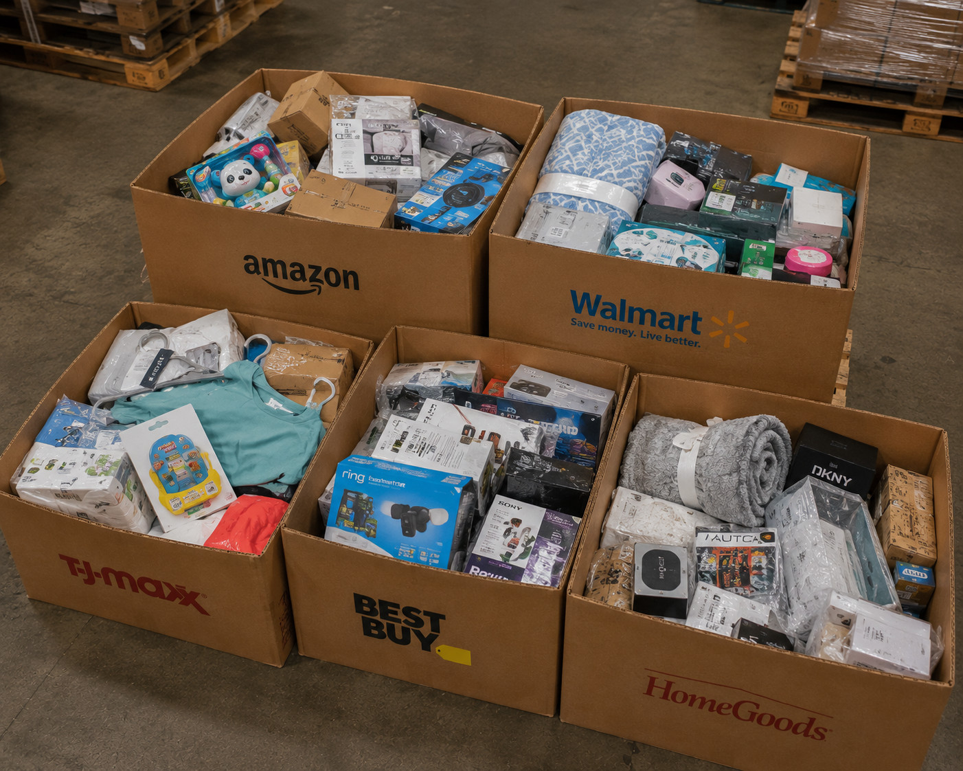 HomeGoods Style Merchandise with Home Essentials Included