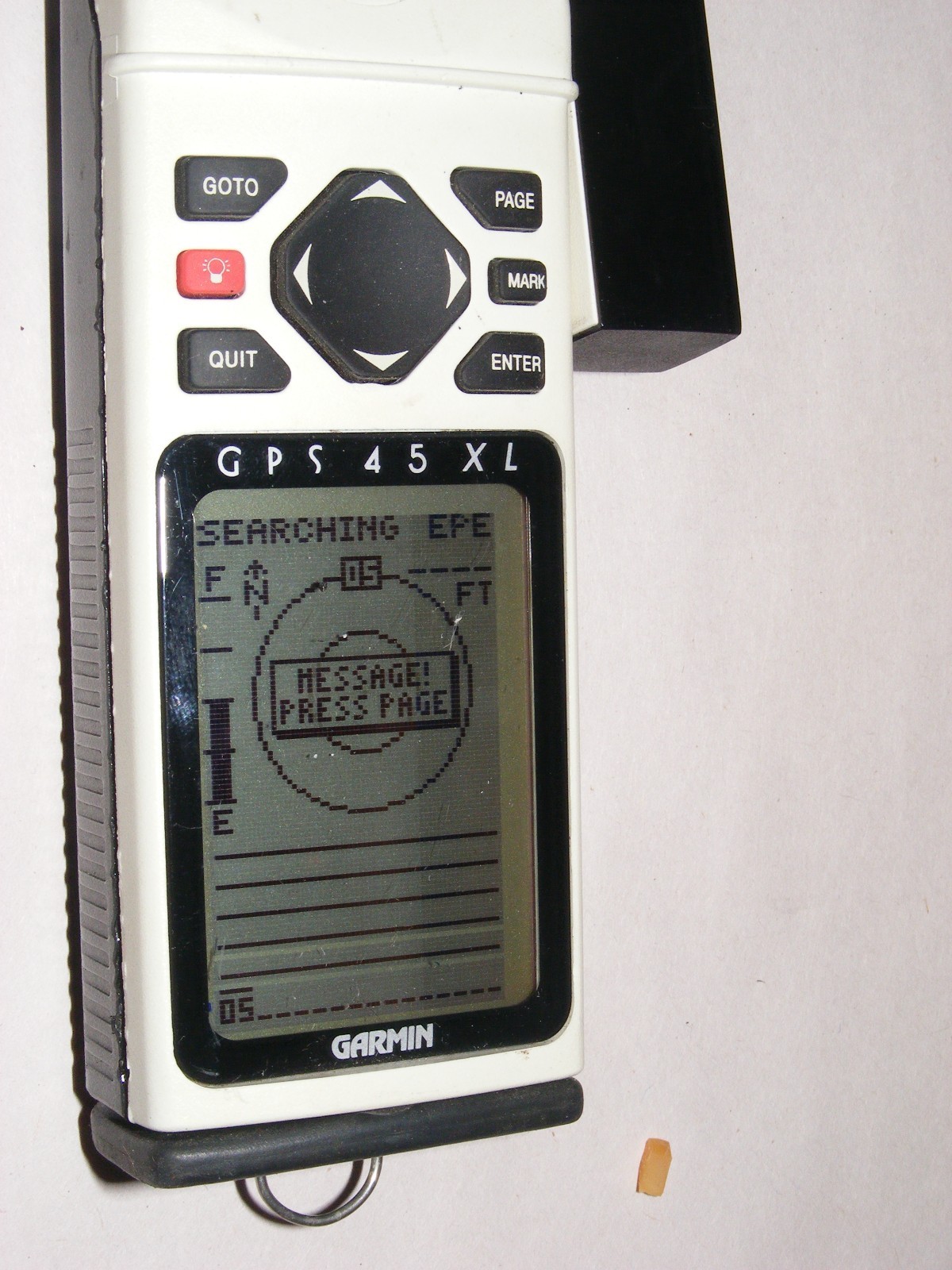 GARMIN GPS 45XL HANDHELD PERSONAL PORTABLE NAVIGATOR GPS RECEIVER W/CASE*TESTED