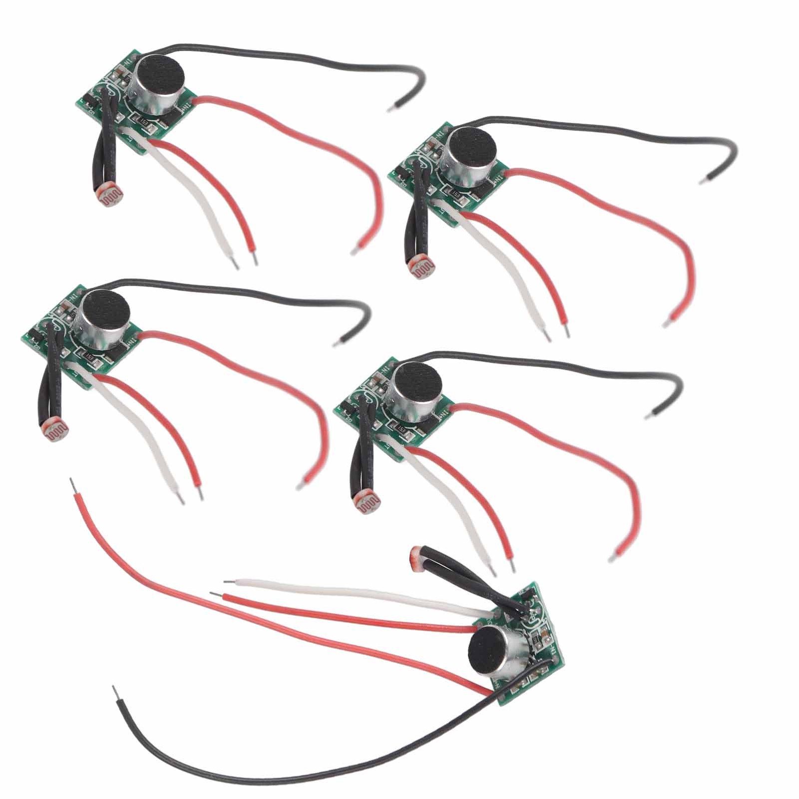 5Pcs Sound Control Switch Module Solar Light Sensor Module Circuit Board New