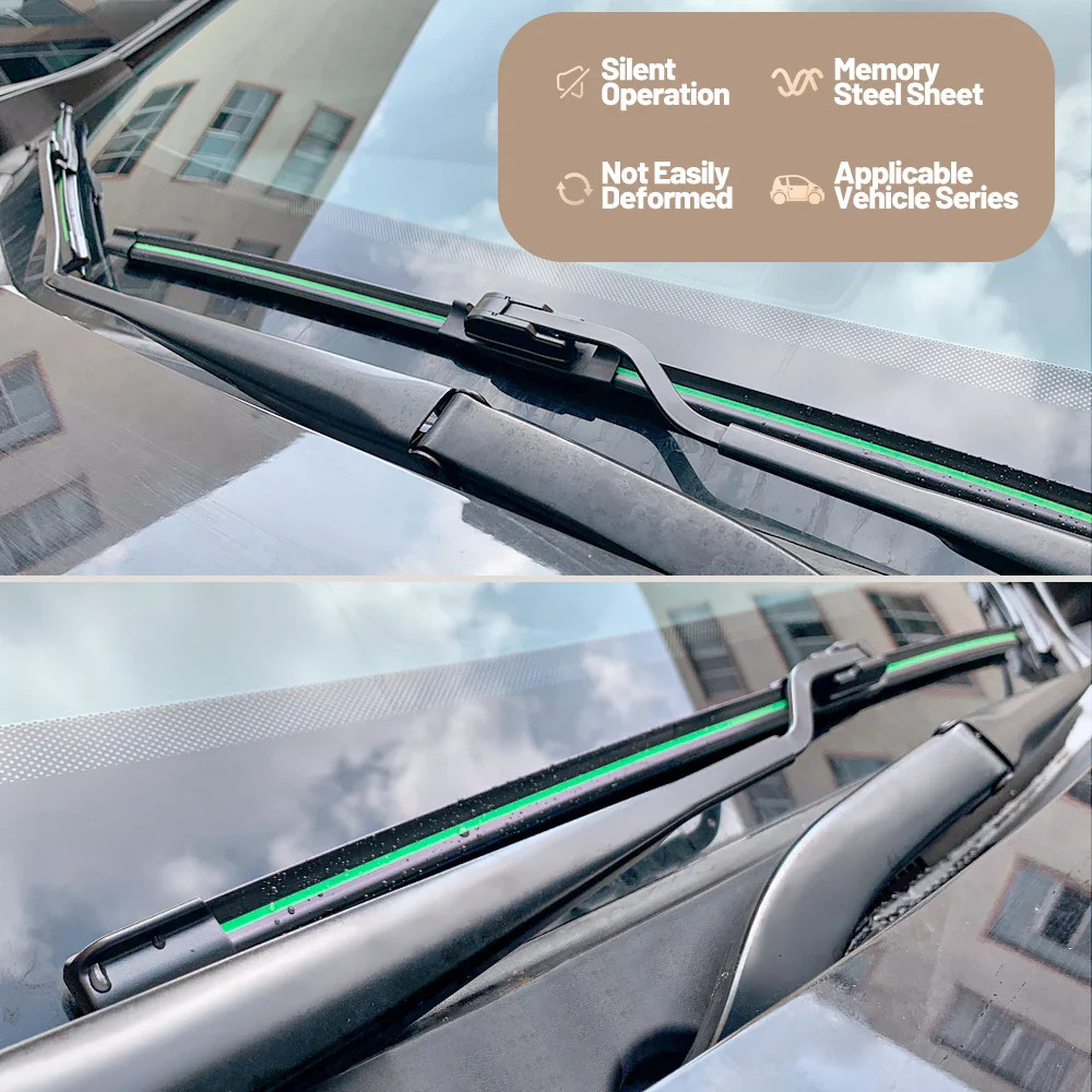 For Renault Captur Kaptur 2013-2023 Front Windshield Wiper Blades 2x Windscreen