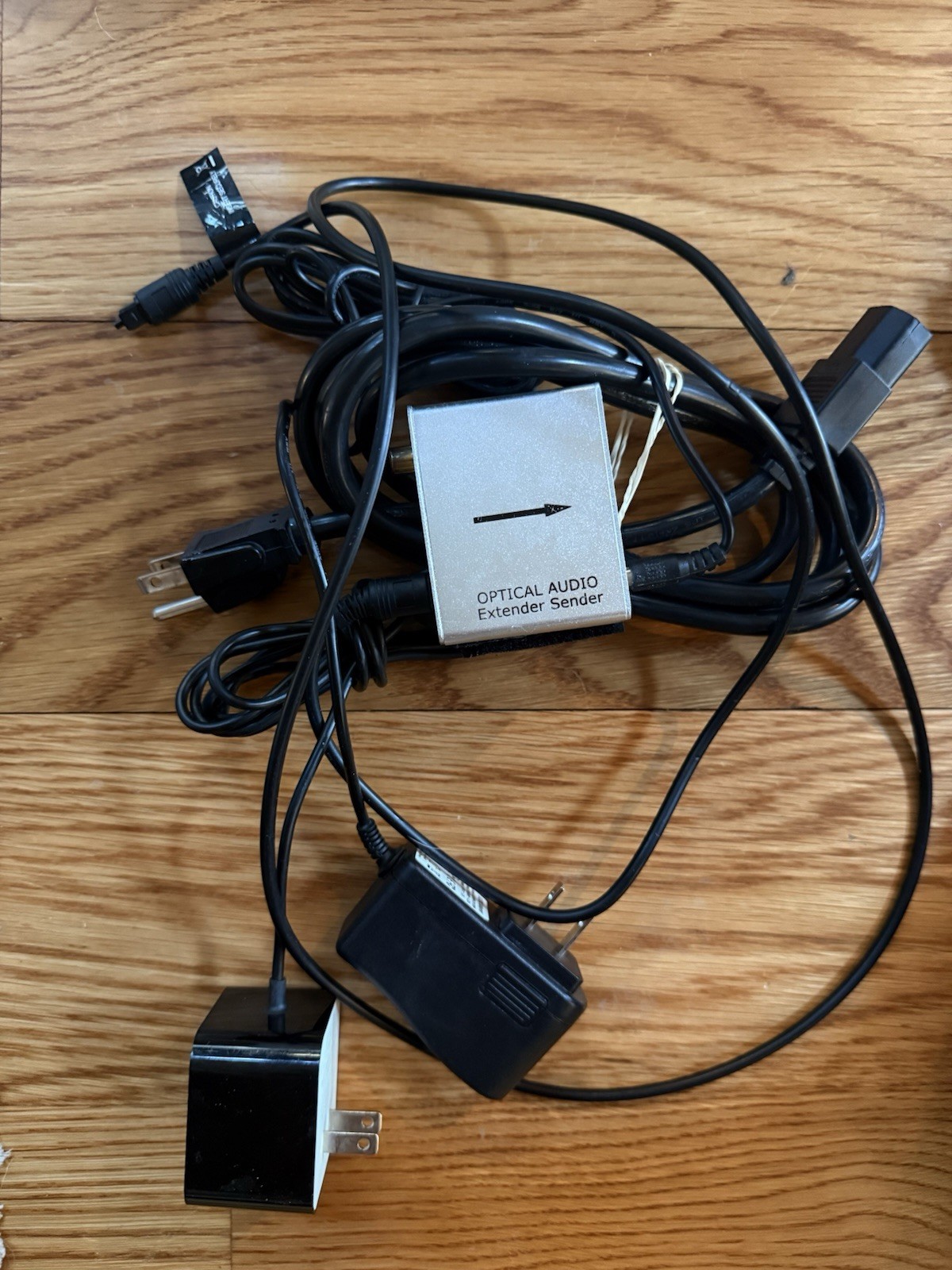 Assorted Electronics and Wiring Bundle with Power Cables