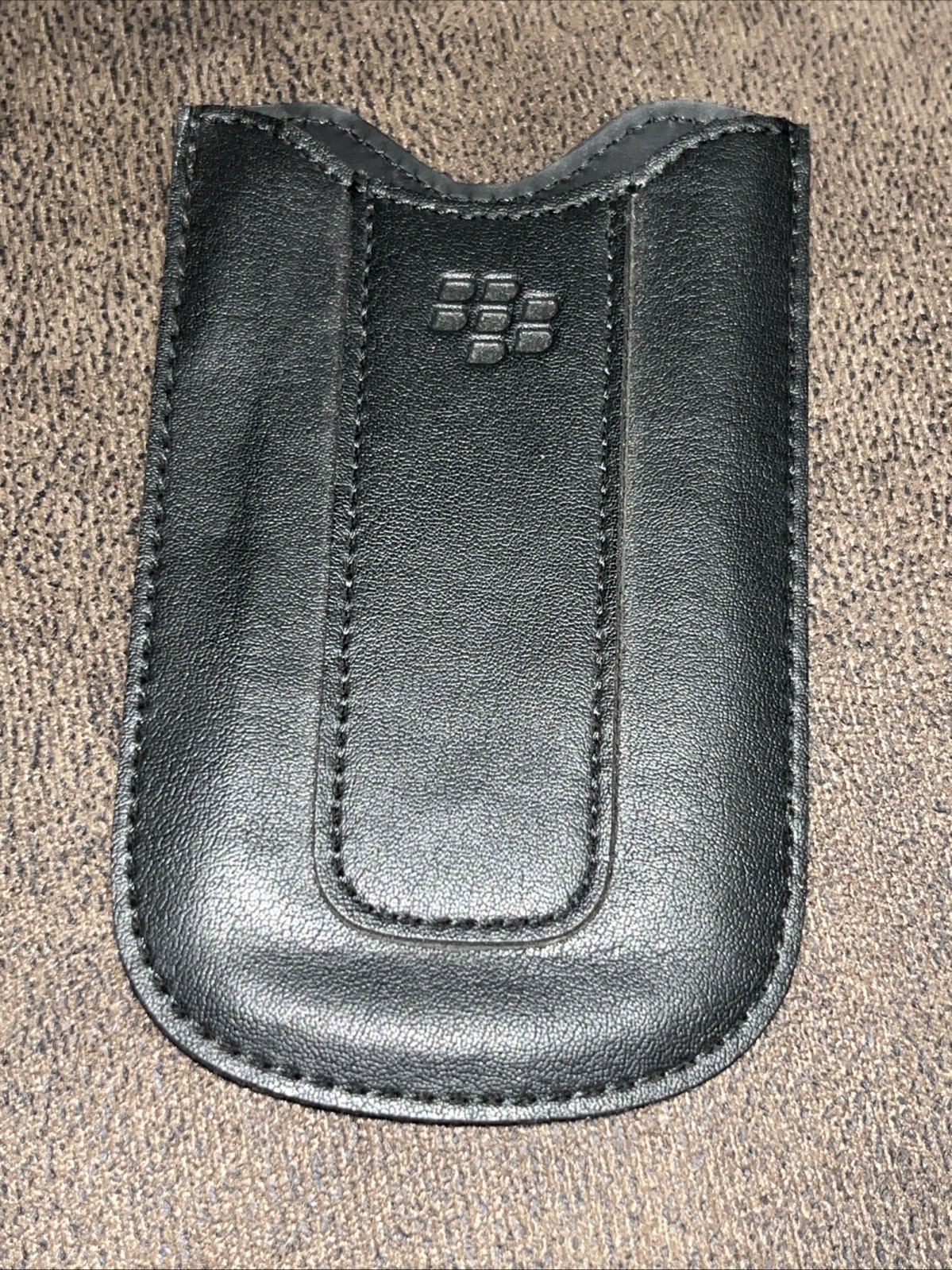 OEM Protective Leather Pocket Pouch HDW-16218-002 For BlackBerry Pearl 8100 8110
