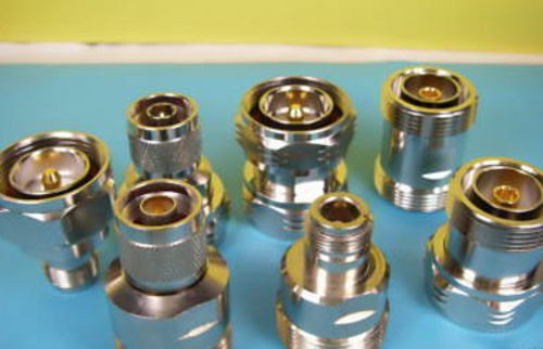 1set,7/16 DIN to DIN Male & Type N Connector Adapter Kit Male to Female Radio