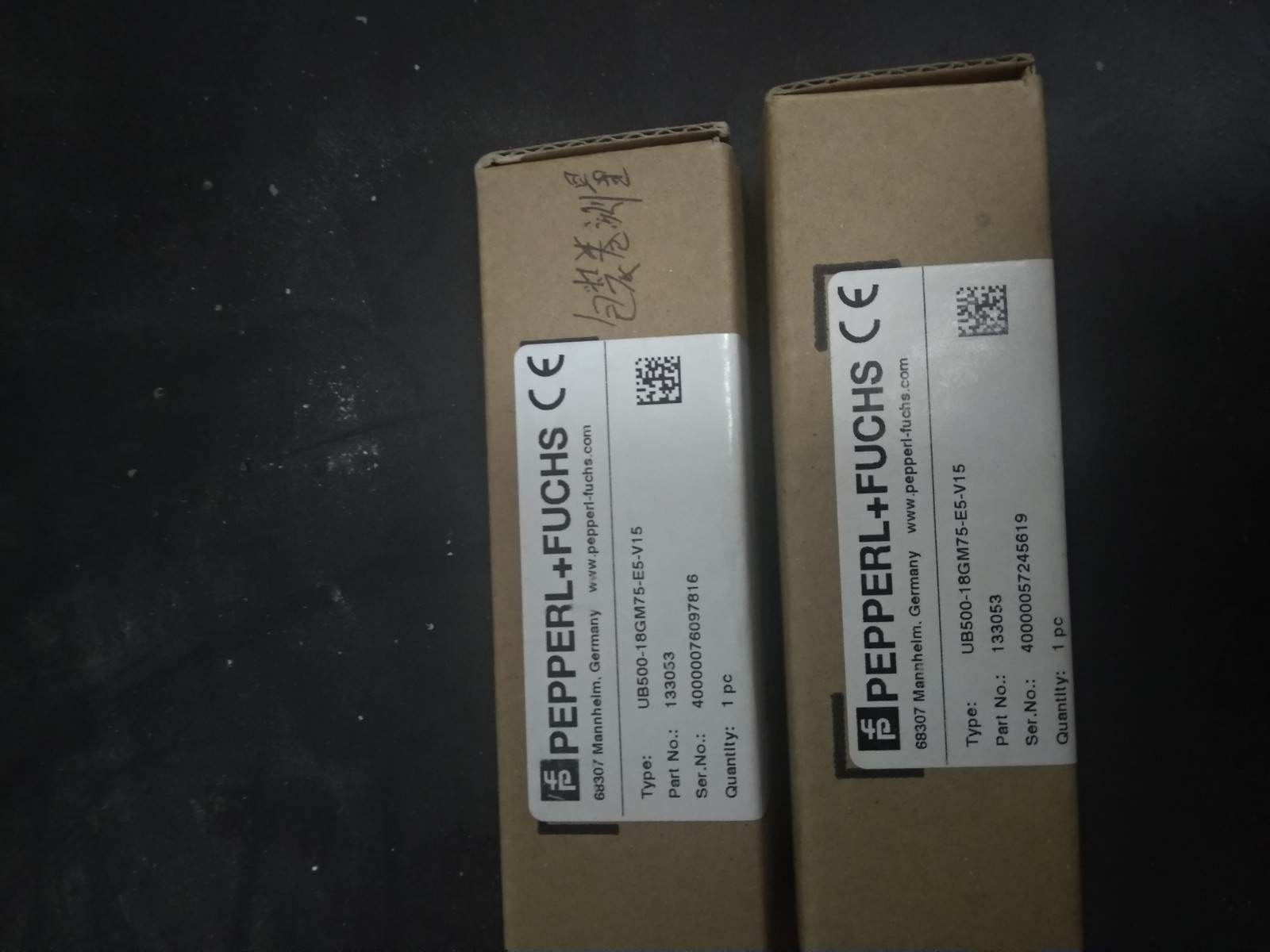 Pepperl-Fuchs sensor UB500-18GM75-E5-V15 IN NEW BOX ALL NEW *b