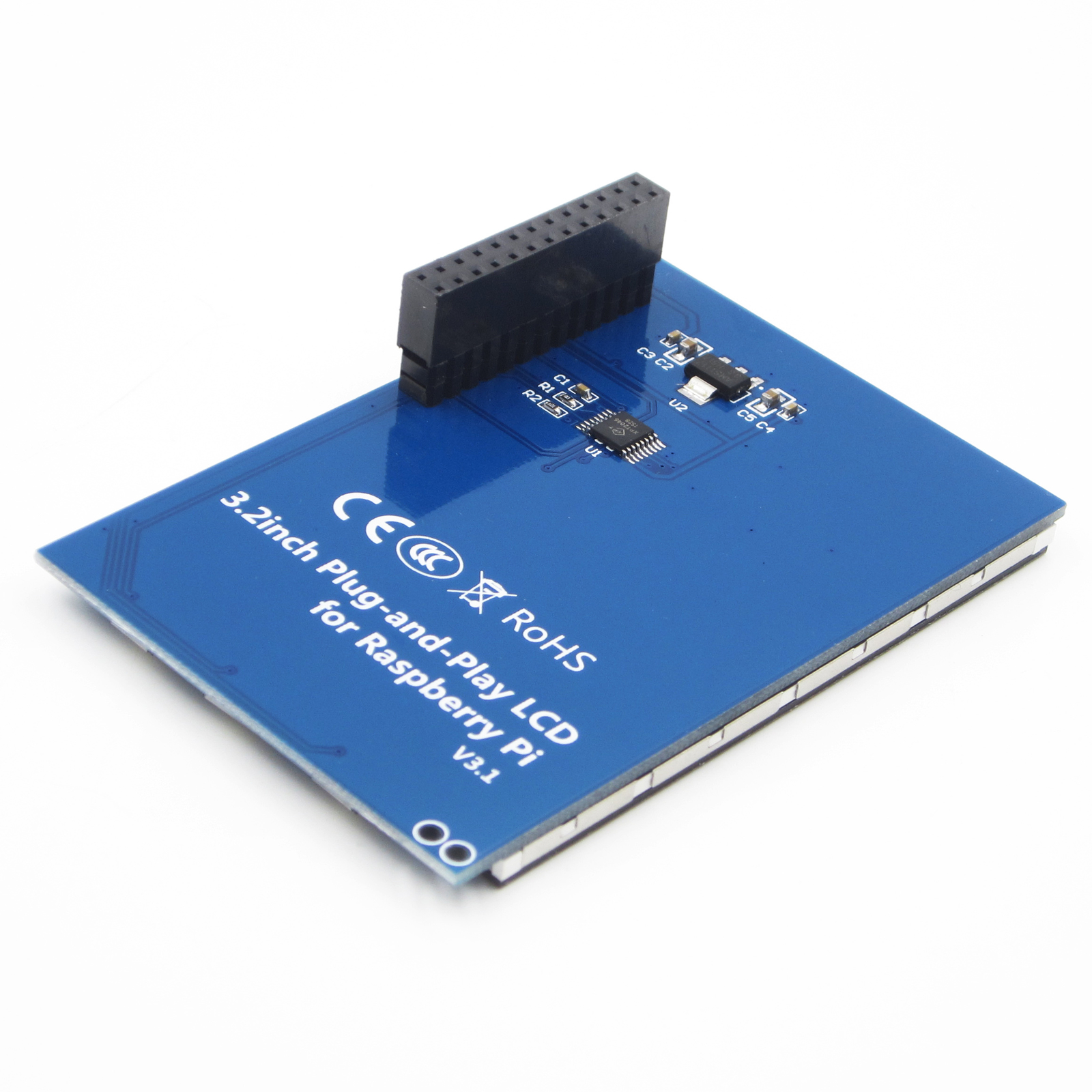 3.2″ LCD Touch Screen Display Monitor Soft Keyboard for Raspberry Pi B B+ DEShip
