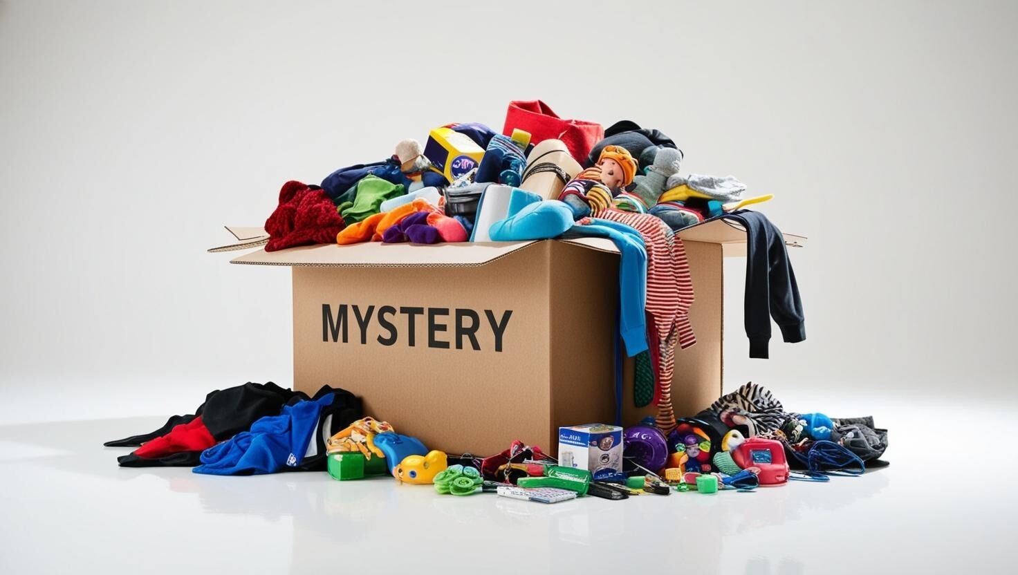 Mystery Box- Liquidation General Merch, Household, Electronics etc. Resale 120+