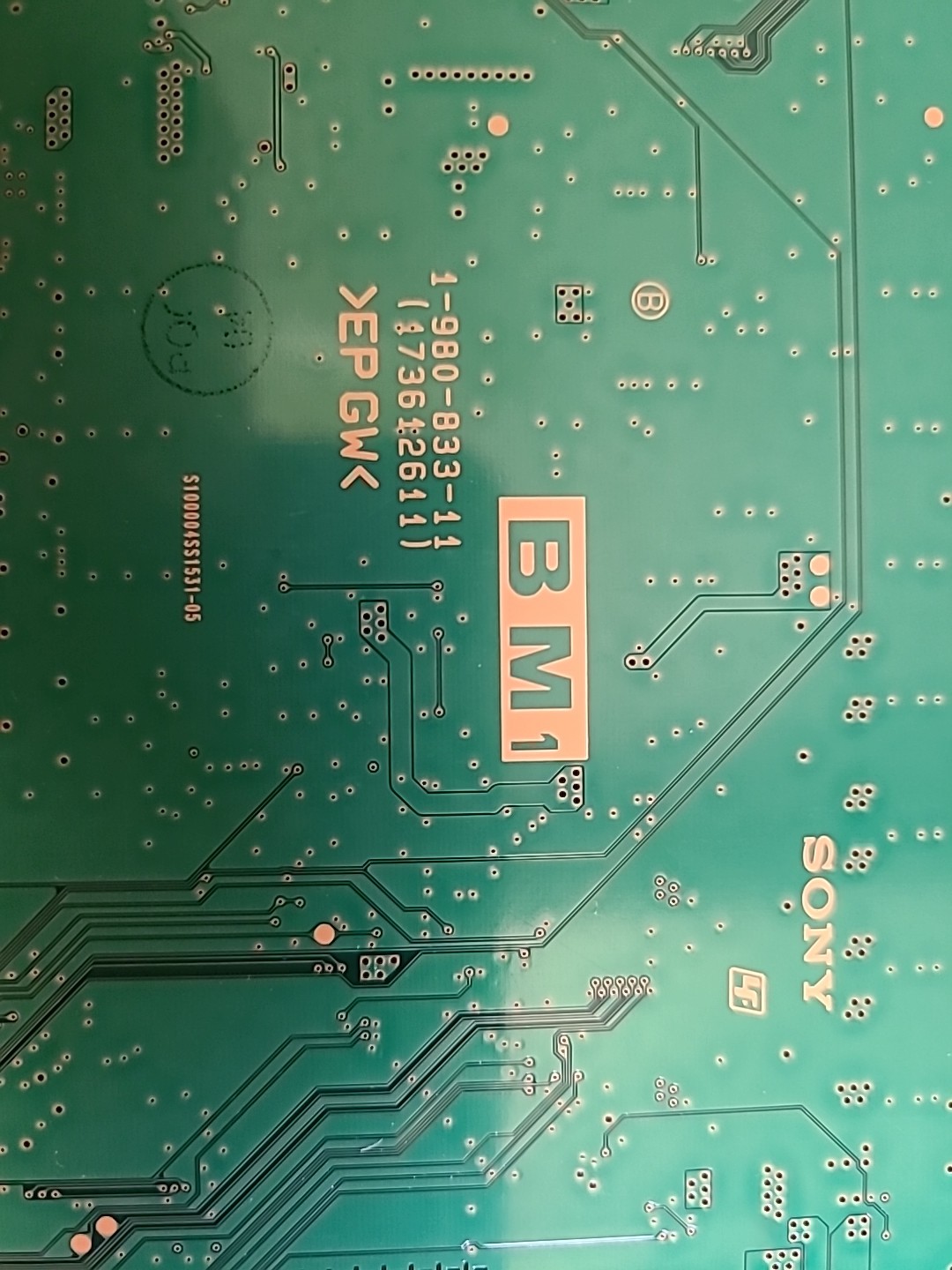 SONY XBR-85X850D MAINBOARD 1-980-833-11. A2129704A. NO POWER need Repair .