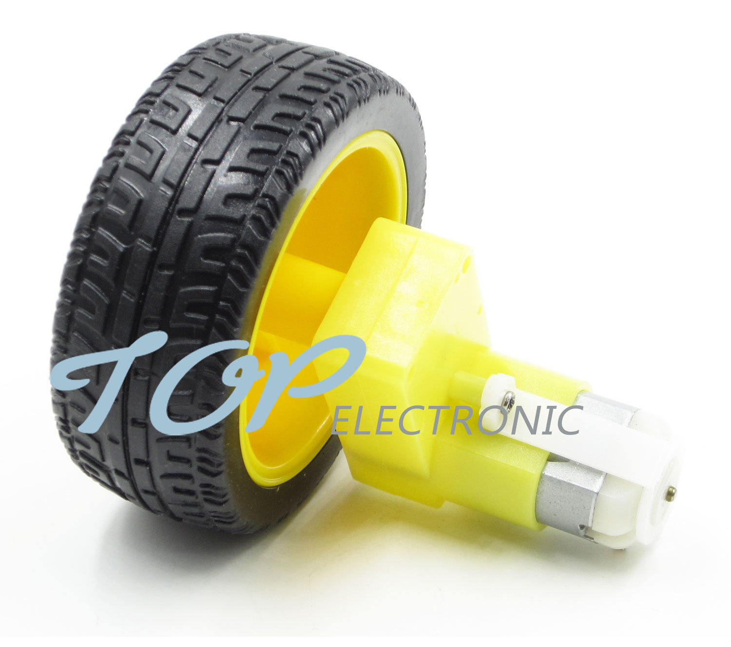 DC 3-6v Right-angle Gear Motor + smart Car Robot Plastic Tire Wheel for arduino