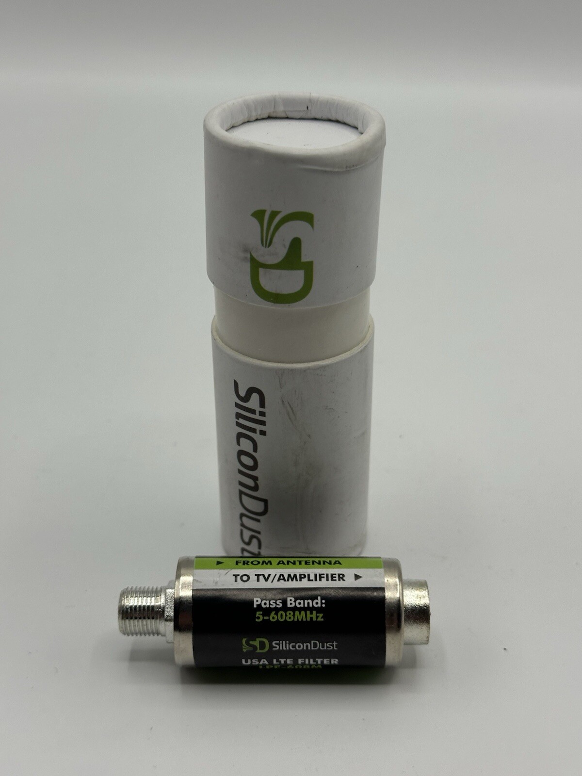 SiliconDust LPF-608M LTE Filter for TV Antenna Pass Band: 5-608MHz