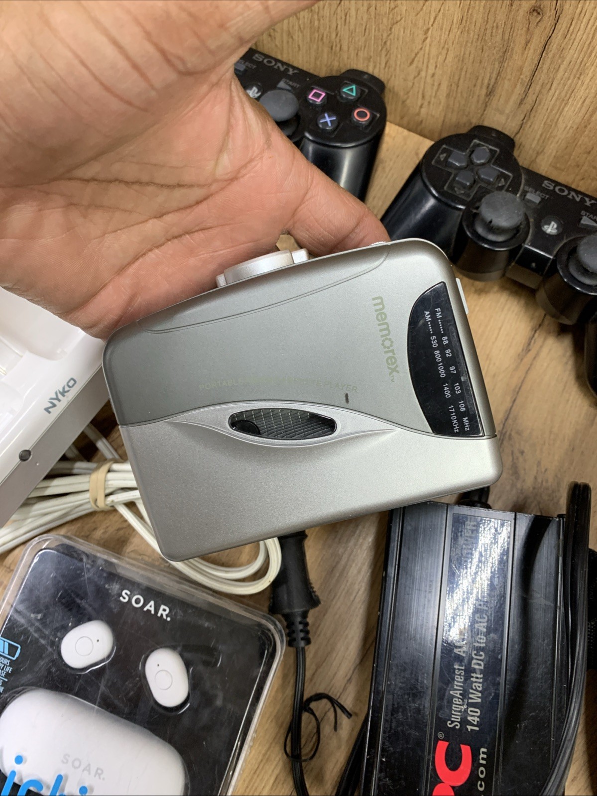 Random Lot of Mixed Electronics & Accessories Controllers Walkman Mouse Gadgets