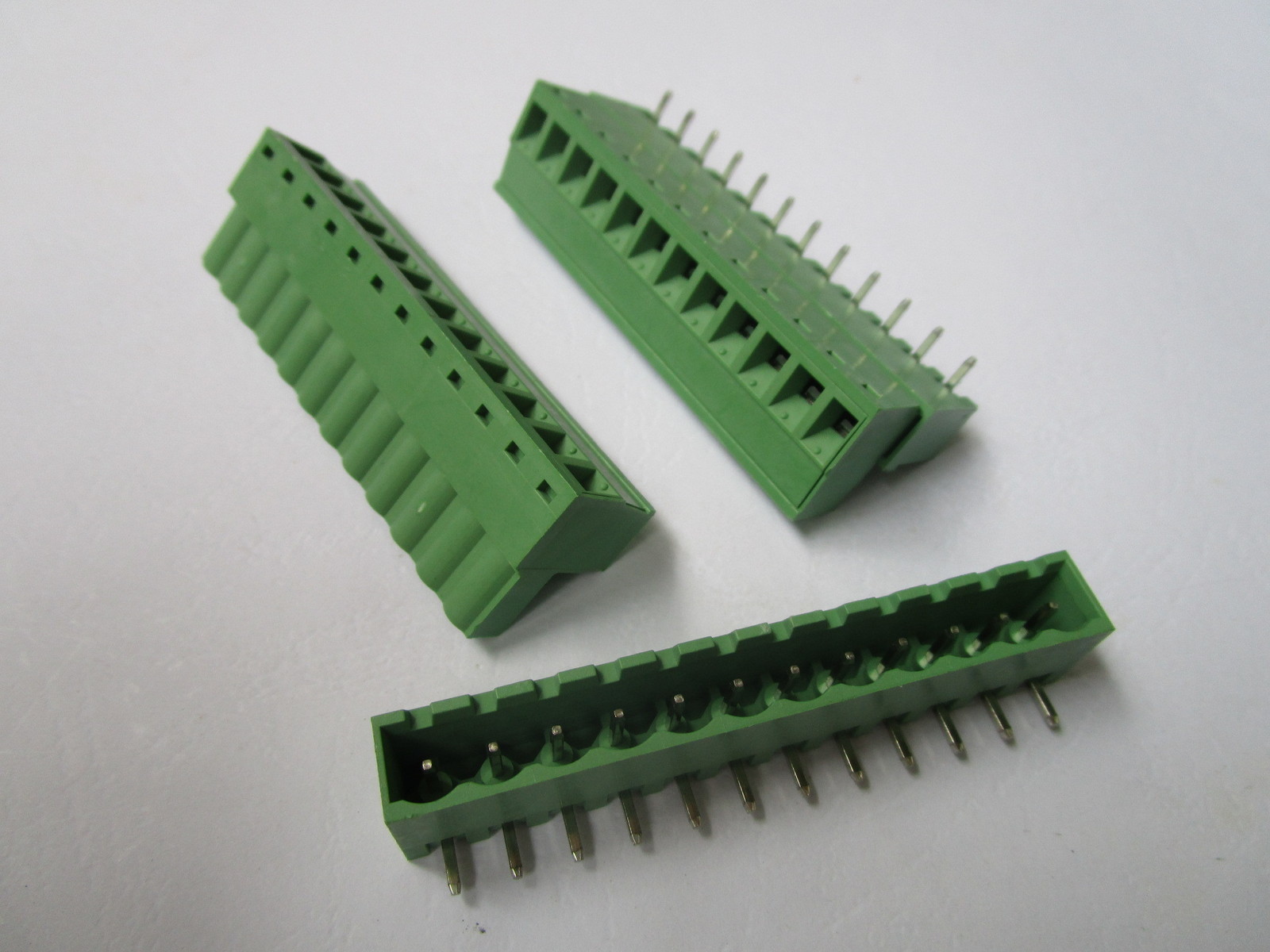 30 pcs Close Angle 12 pin 5.08mm Screw Terminal Block Connector Pluggbale Type