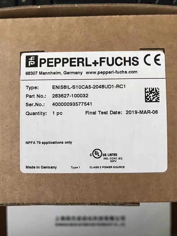 Pepperl-Fuchs ENI58IL-S10CA5-2048UD1-RC1 IN NEW BOX ALL NEW
