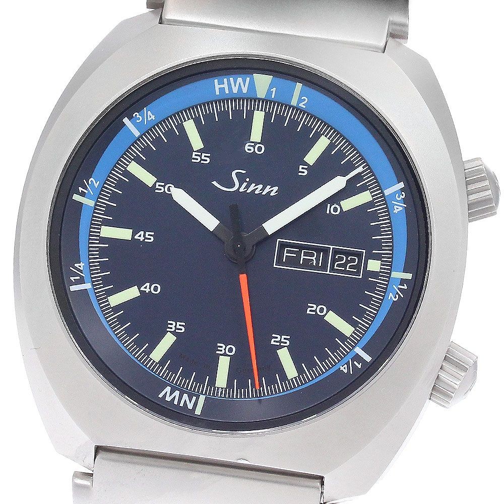 Sinn Watch 240.ST.GZ Instrument Watch Day-Date Automatic Men’s w/Box, Warranty