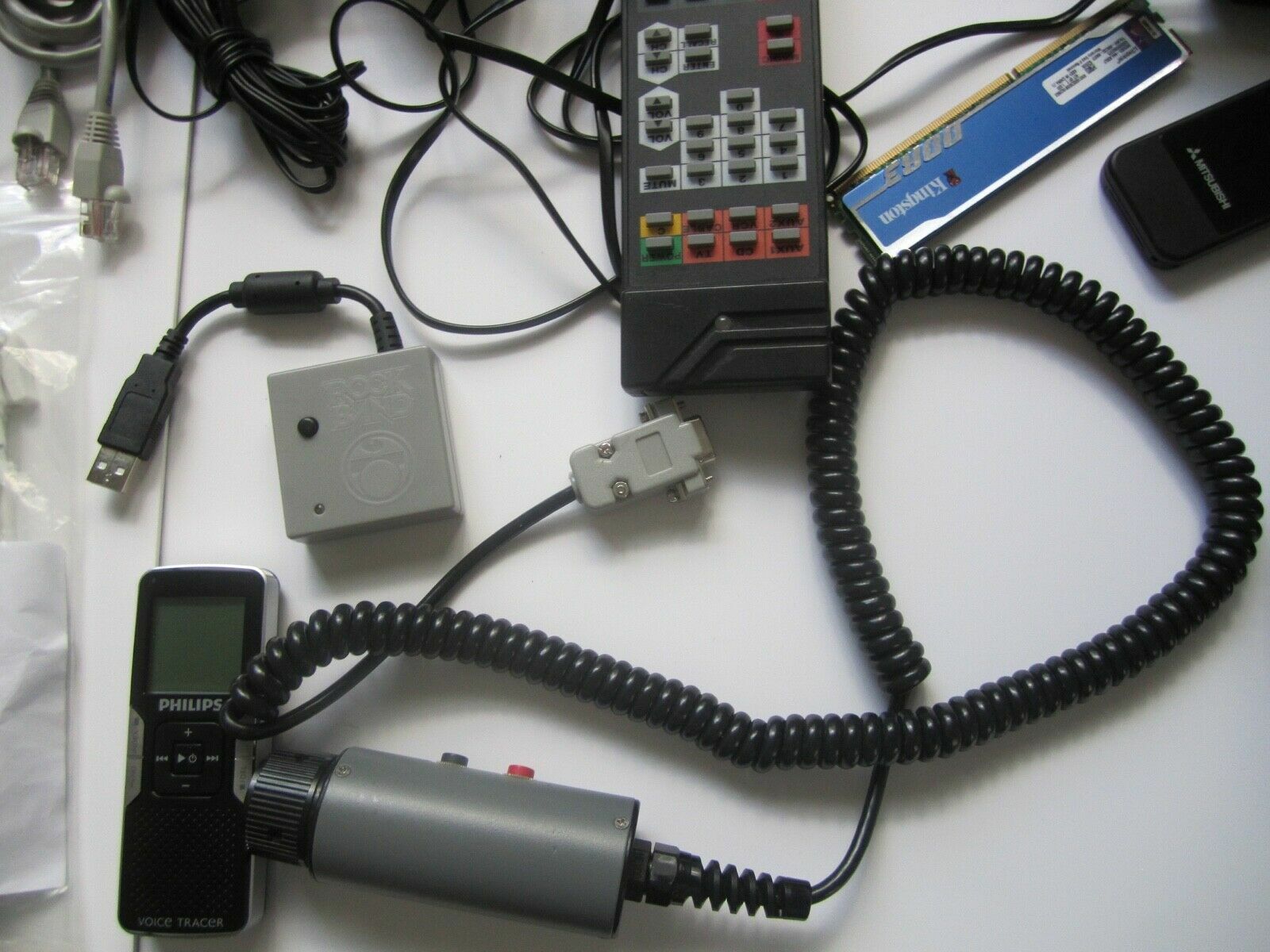 Mixed Lot of Electronics, remotes, AC Adapters, GPS & more….. NO RETURNS M