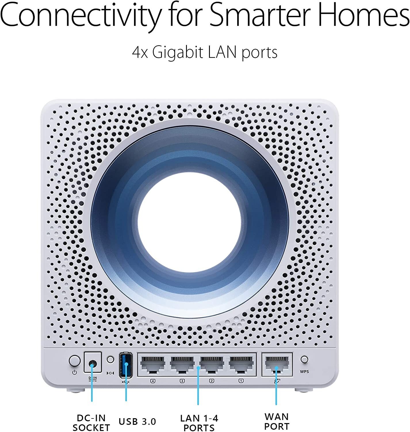 ASUS AC2600 WiFi Router Blue Cave – Dual Band Gigabit Wireless Router Featuri…