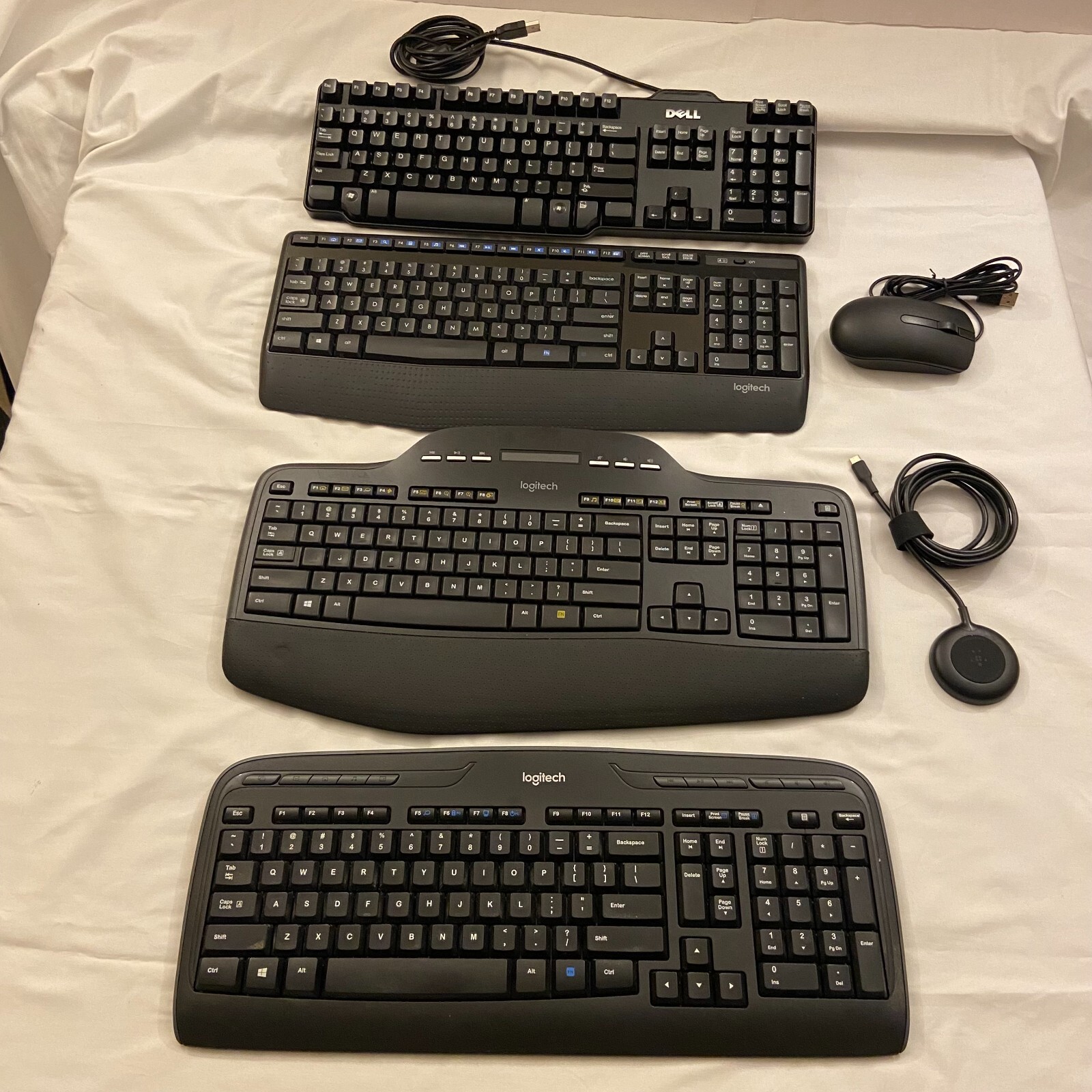 Mixed Lot Of Assorted Electronics Parts And Cables Office Liquidation