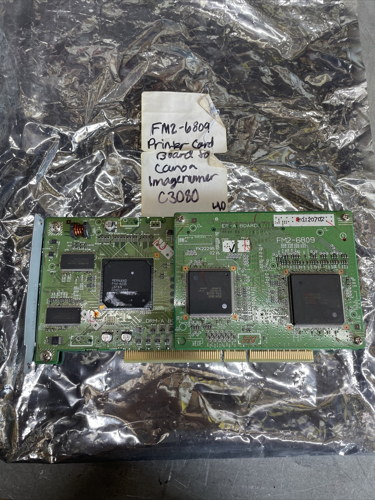 Canon FM2-6809 Printer Card Board For Color Image Runner C3080
