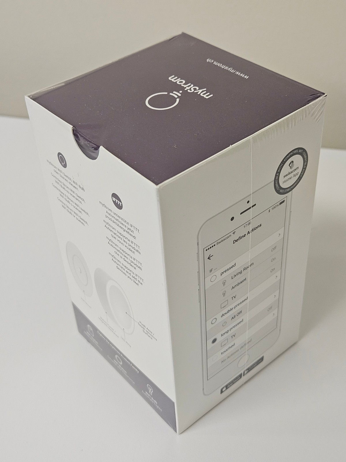 myStrom WiFi Button AYWBP1 Brand new in original box and plastic wrap