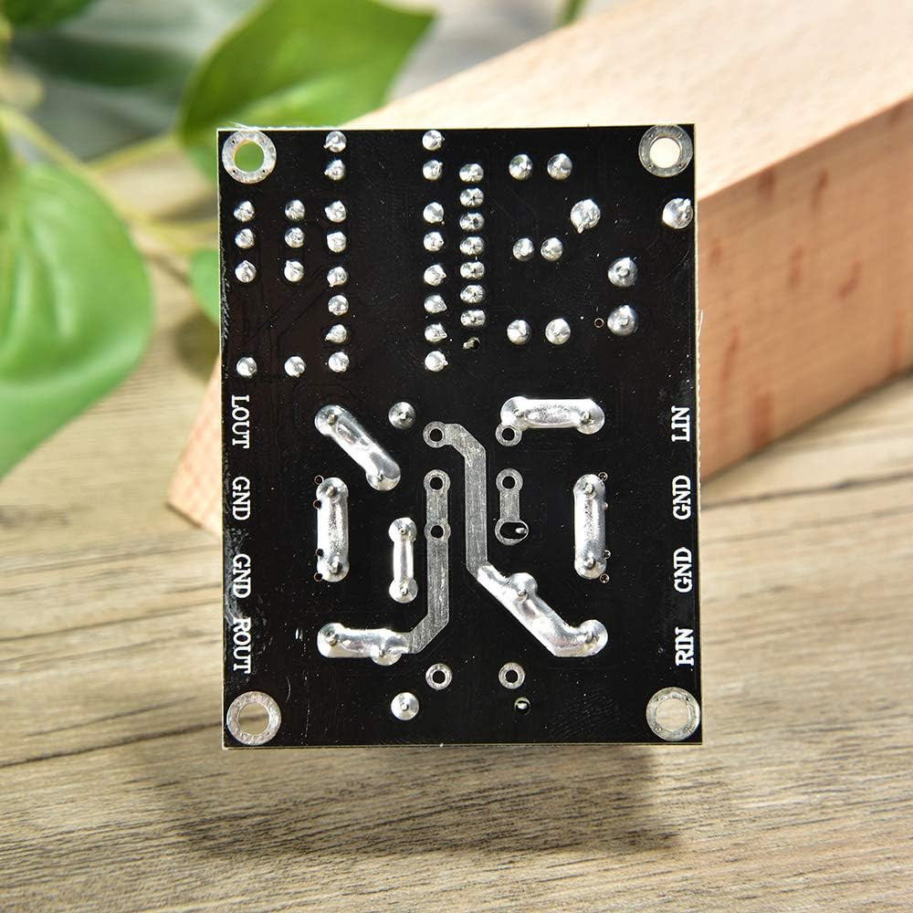 Comimark 1Pcs UPC1237 Dual Channel Speaker Protection Circuit Board Boot DC 12-2