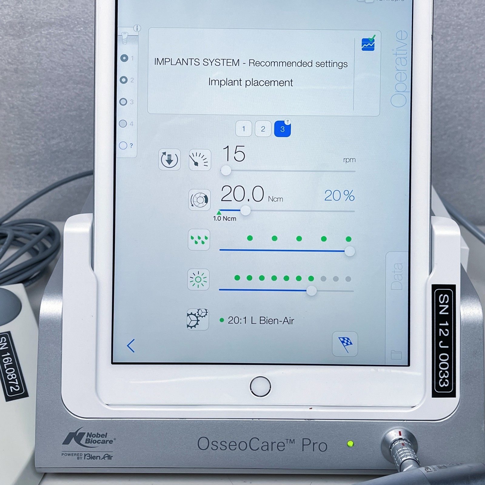 🚩Ipad Tablet Only for Bien Air iChiropro, With installed iChiropro 2 APP