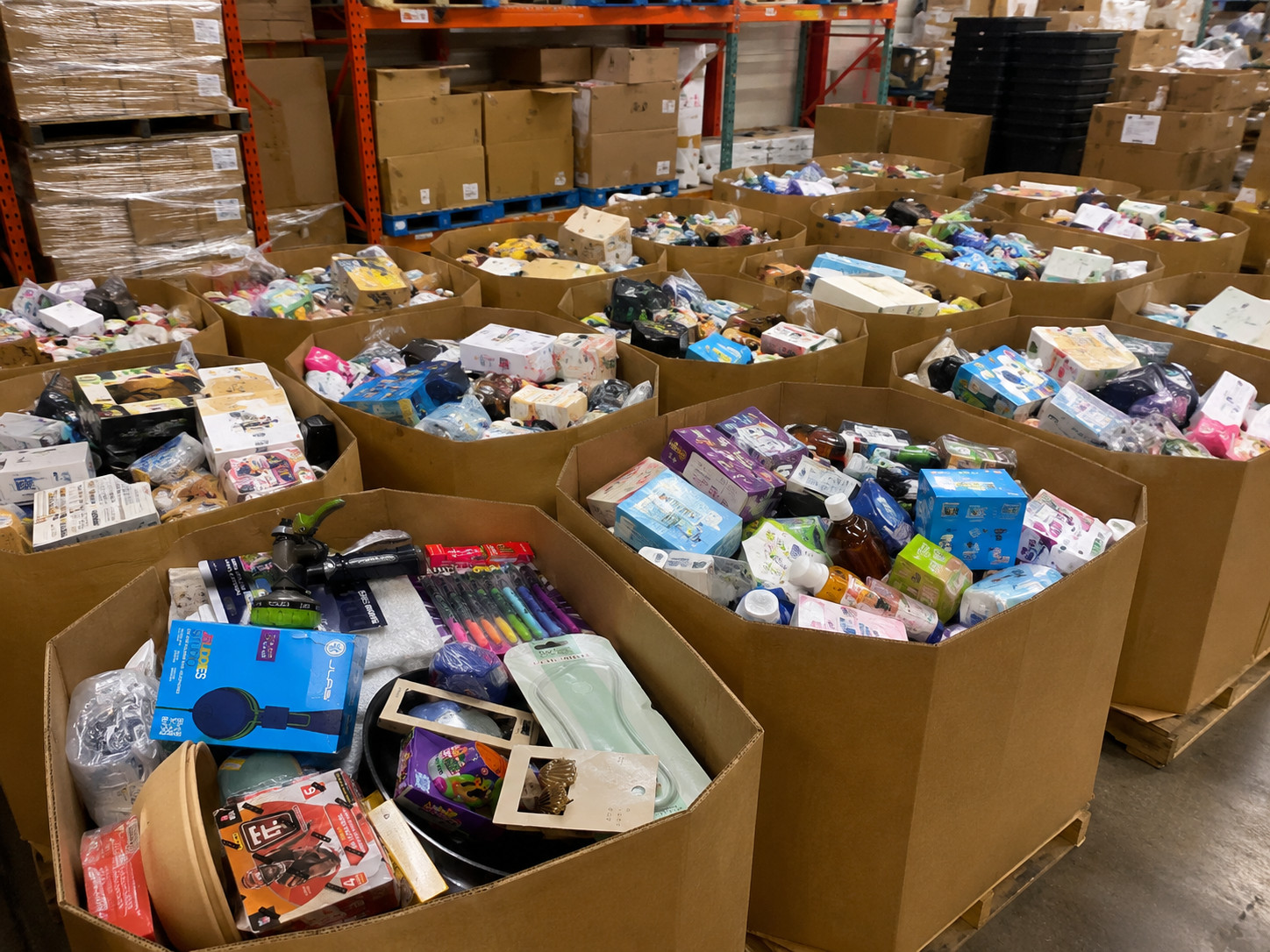 Amazon Returns Mixed Merchandise with Household Essentials and Everyday Value