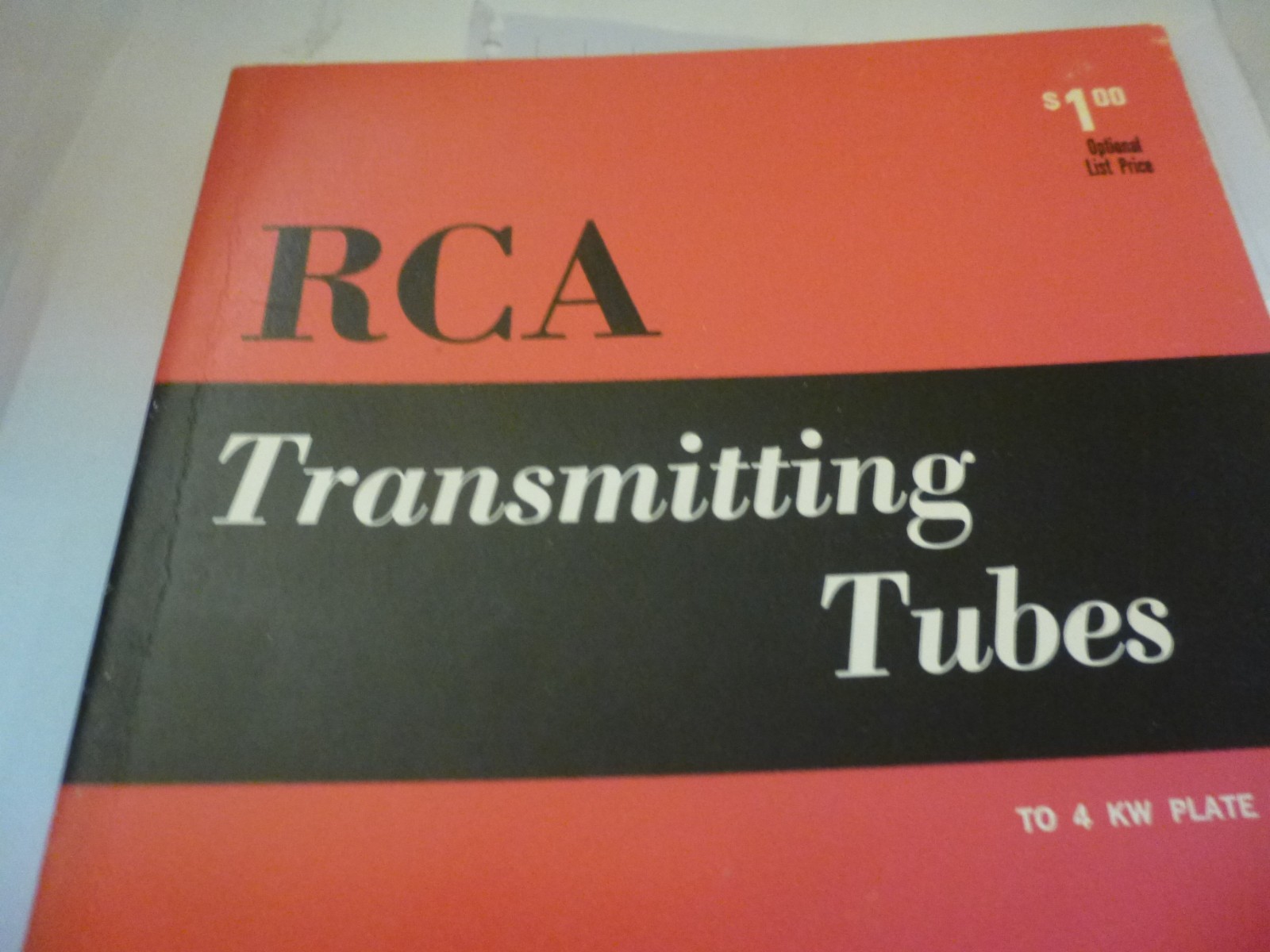 RCA Technical manual Tunnel Diode TD-30, Recieving tubes TT-5