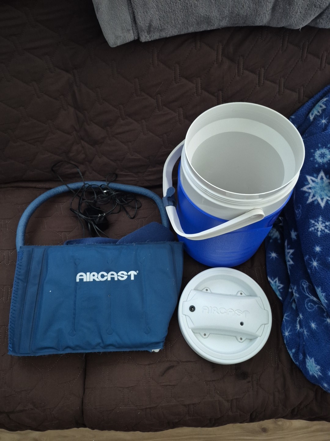 Cryo/Cuff Cryocuff Cooler Therapy Motorized IC Compression Back Brace