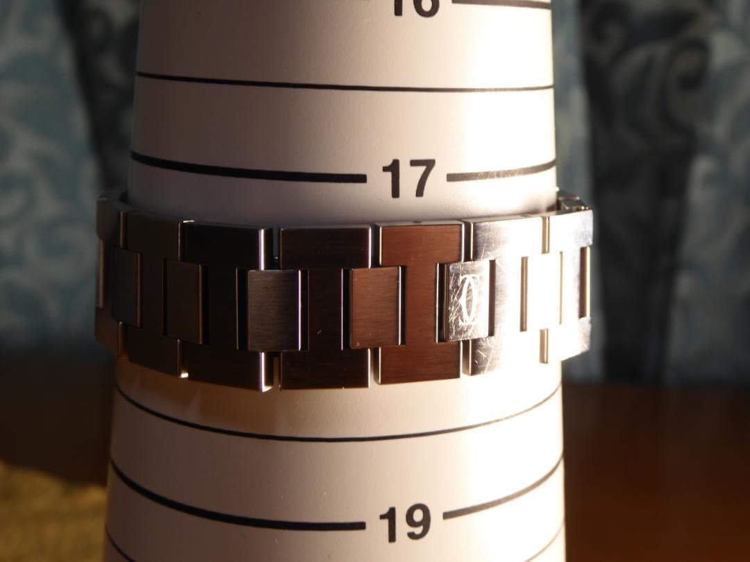 Cartier Watch Pasha C Meridian GMT SS Men’s Stainless Steel Case Diameter 35mm