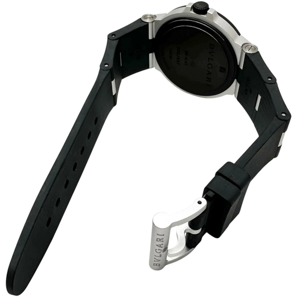 BVLGARI Aluminum BB40AT/103445 Watch Aluminum Rubber Automatic Case Accessary