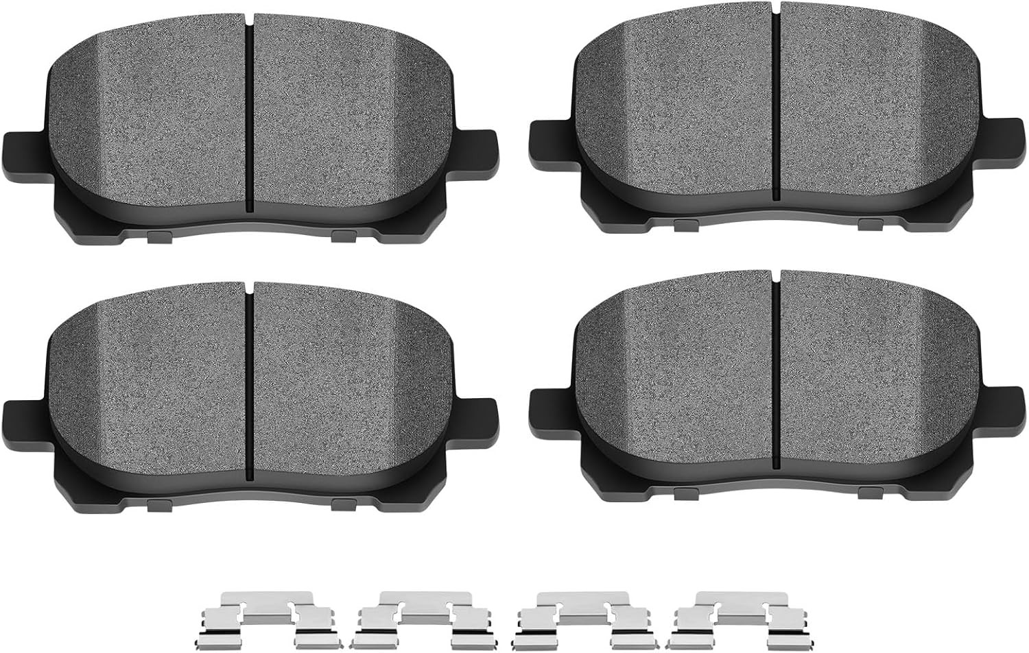 SCITOO D923 Front Semi-Metal Brake Pads Sets – Fit for Pontiac Vibe & Toyota Cor