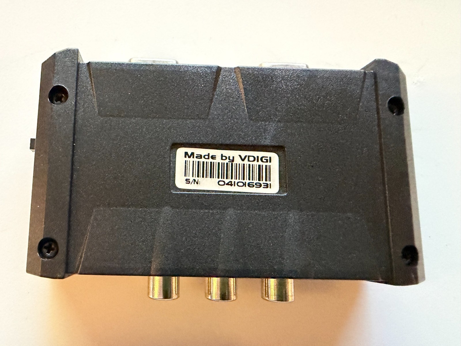 VD-Z3 Component to VGA Transcoder Converter – OG Xbox GameCube PS2 – w/ Adapter