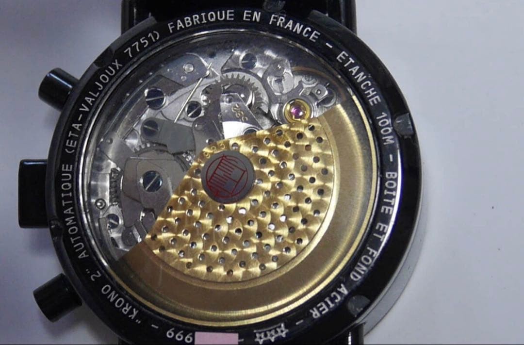 Alain Silberstein Chrono 2 Automatic Watch Limited Edition of 999 Pieces