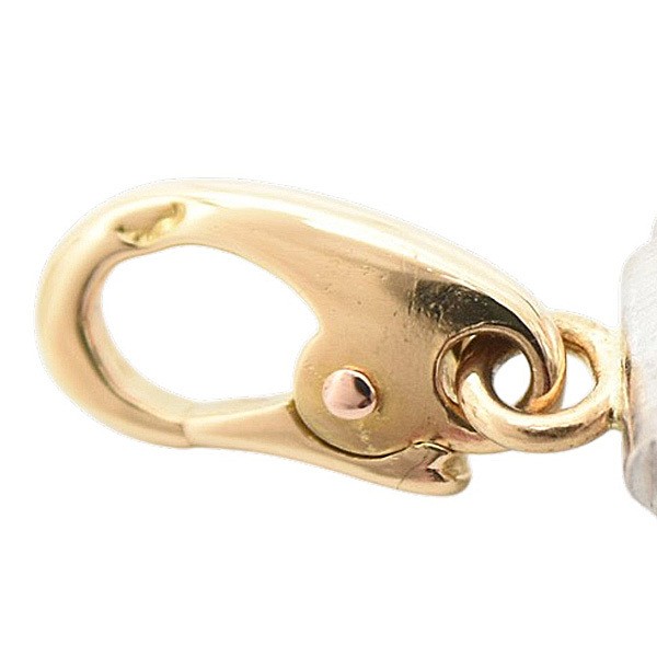 CARTIER Watch Santos Galbée Pendant Top 750 White Gold 750 Yellow Gold Women’s