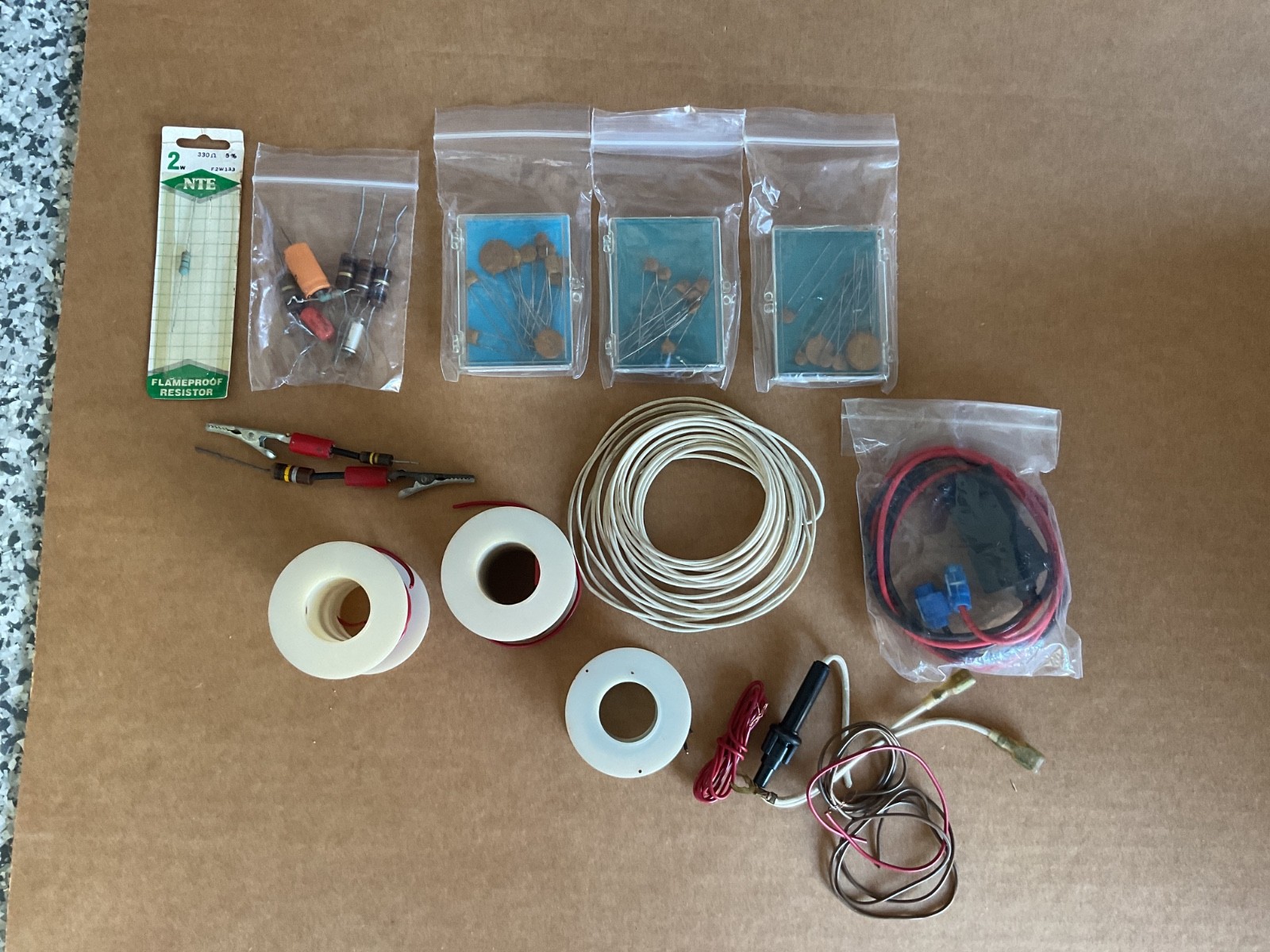 Vintage electronic parts Mixed Lot