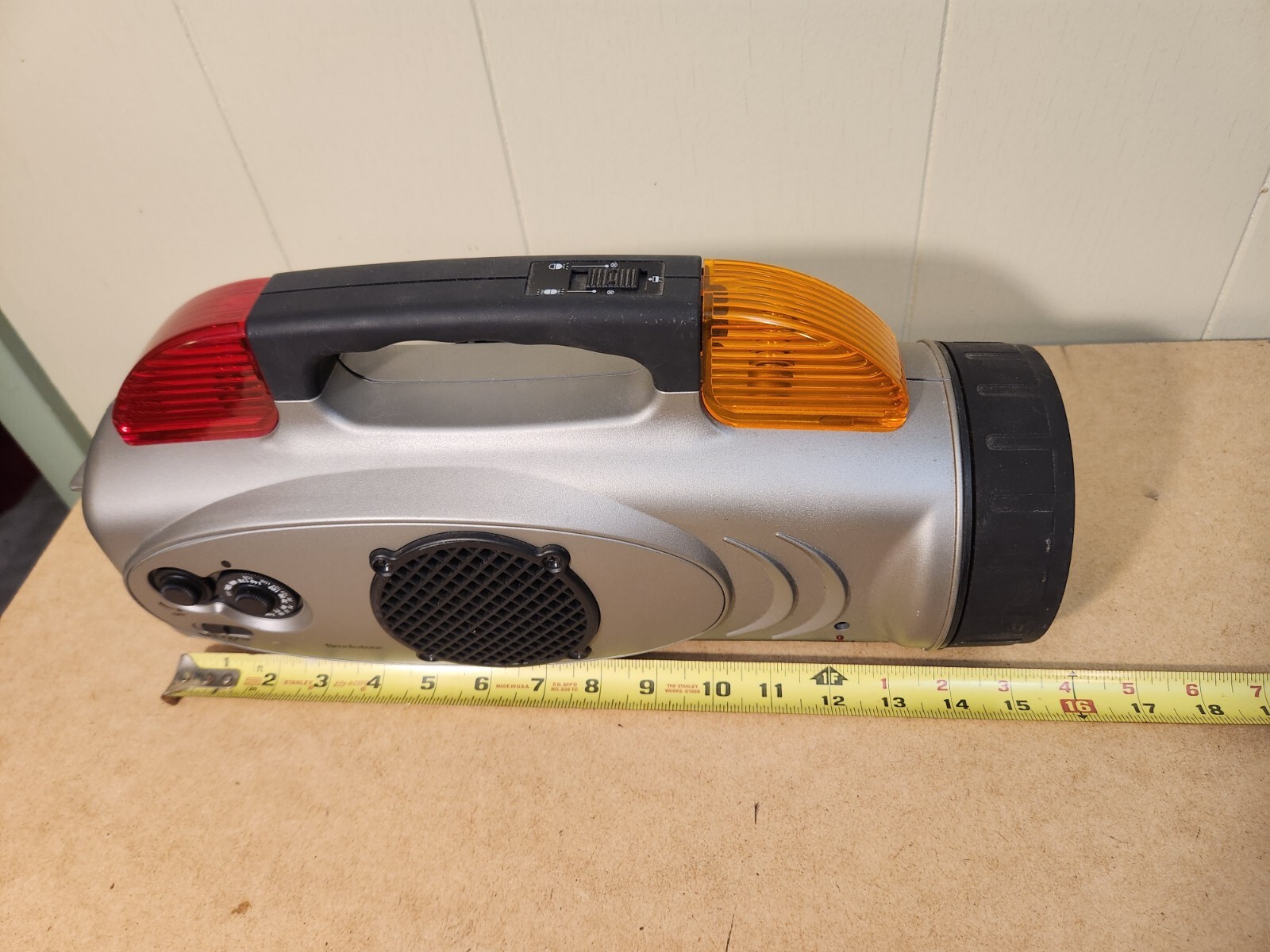 Vintage Brookstone Emergency Flashlight, Radio and Multi-tools, Preowned, Tested