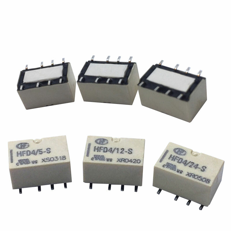 HongFa Relay HFD4/5-S XS0318 HFD4/12-S XR0420 HFD4/24-S XR0508 1A 8Pins HF Relay