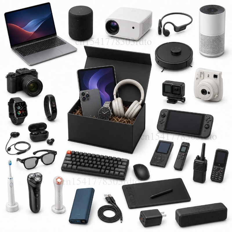 Share 2026 New Real Random Mystery Box Electronic Products Luck Bag Gift Electro