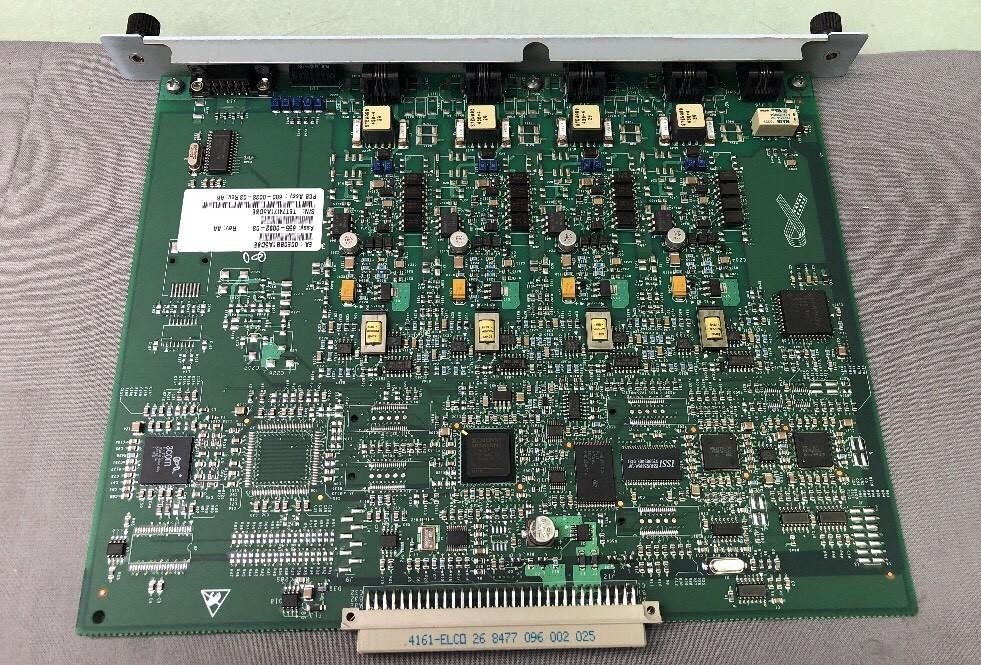 3com NBX 100 3C10114C 655-0092-03 4 Port Analog Line Trunk Card LS Loop Start
