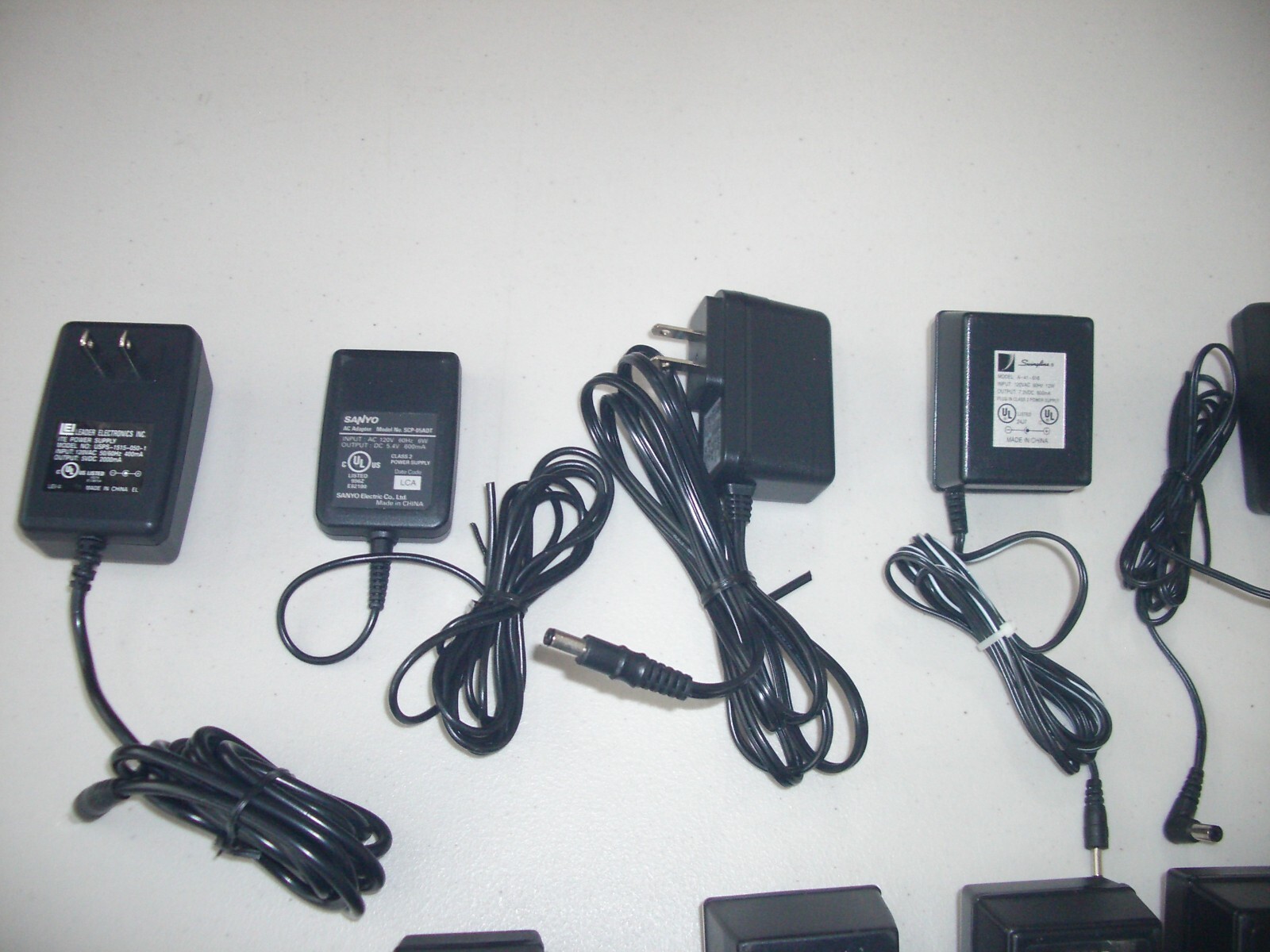 Electronics Parts AC Adapter Power Supply Lot 5-15VDC