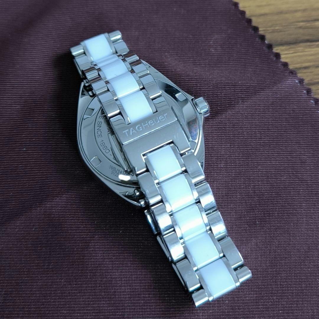 TAG Heuer Formula 1 Quartz White Ceramic Diamond WBJ141AD.BA0974 Box Card Links