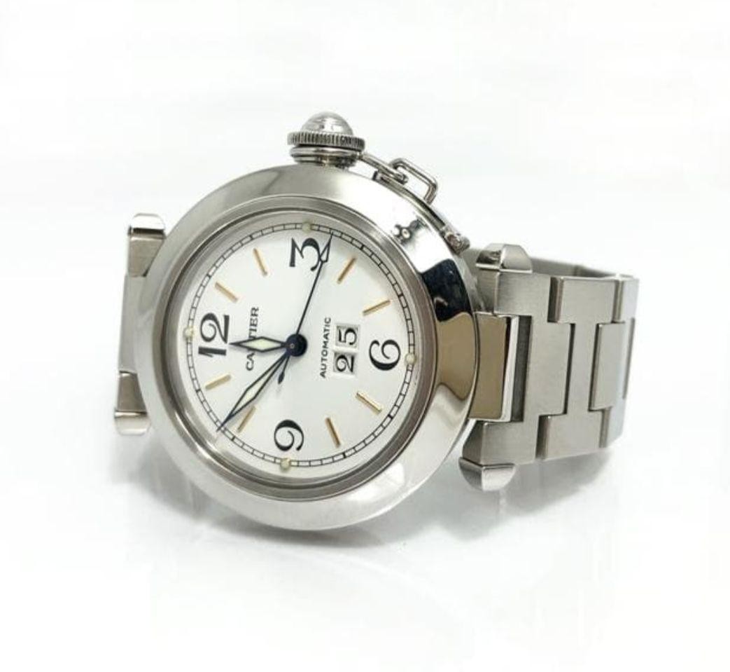 CARTIER Watch Pasha C Big Date Automatic W31044M7 Case 35mm SWISS MADE