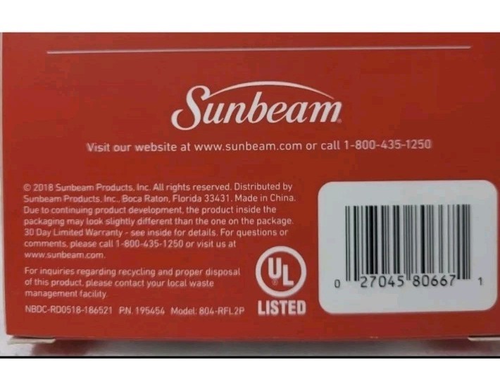 2 Sunbeam GoHeat Portable Heated Refill Kit w/ 2 Reusable Gel Patches ~Authentic