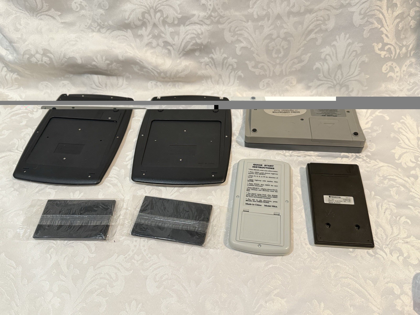 bundle Of 7 multiple unbranded Big, Small Display electronic calculators Working