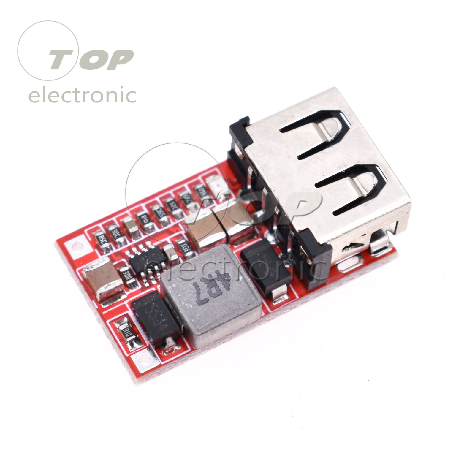 5PCS Fine 6-24V 12V/24V to 5V 3A CAR USB Charger DC Buck step down Converter
