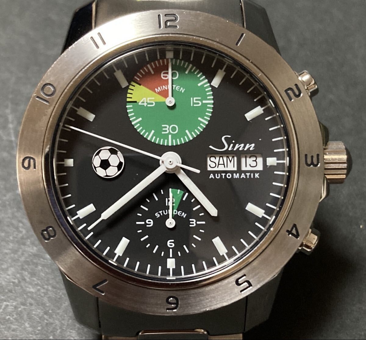 Sinn Watch 103 2006 World Cup Model Chronograph Day-Date Limited Edition w/Box