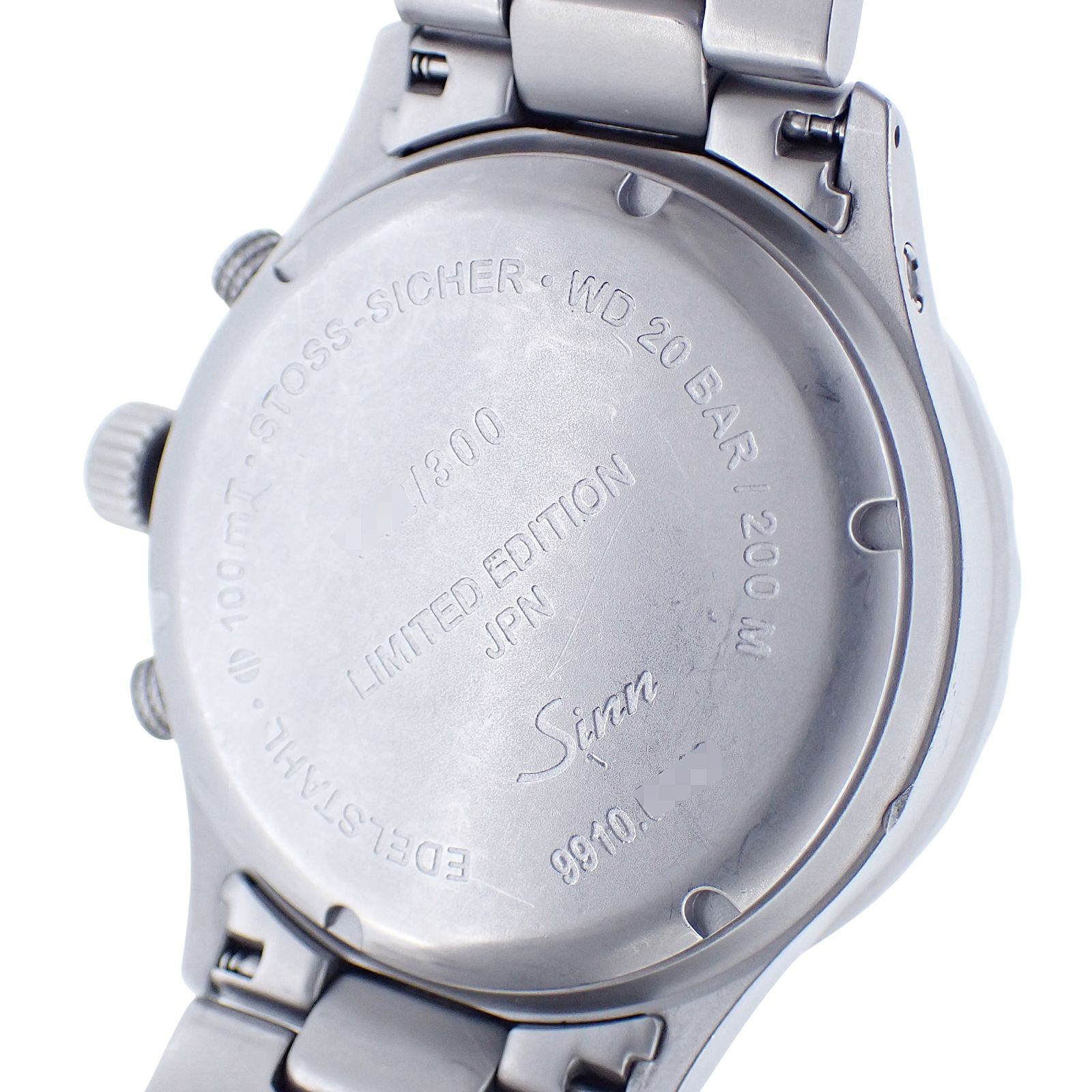 Sinn Watch Military Type II 9910 Black Dial Stainless Steel Limited Edition
