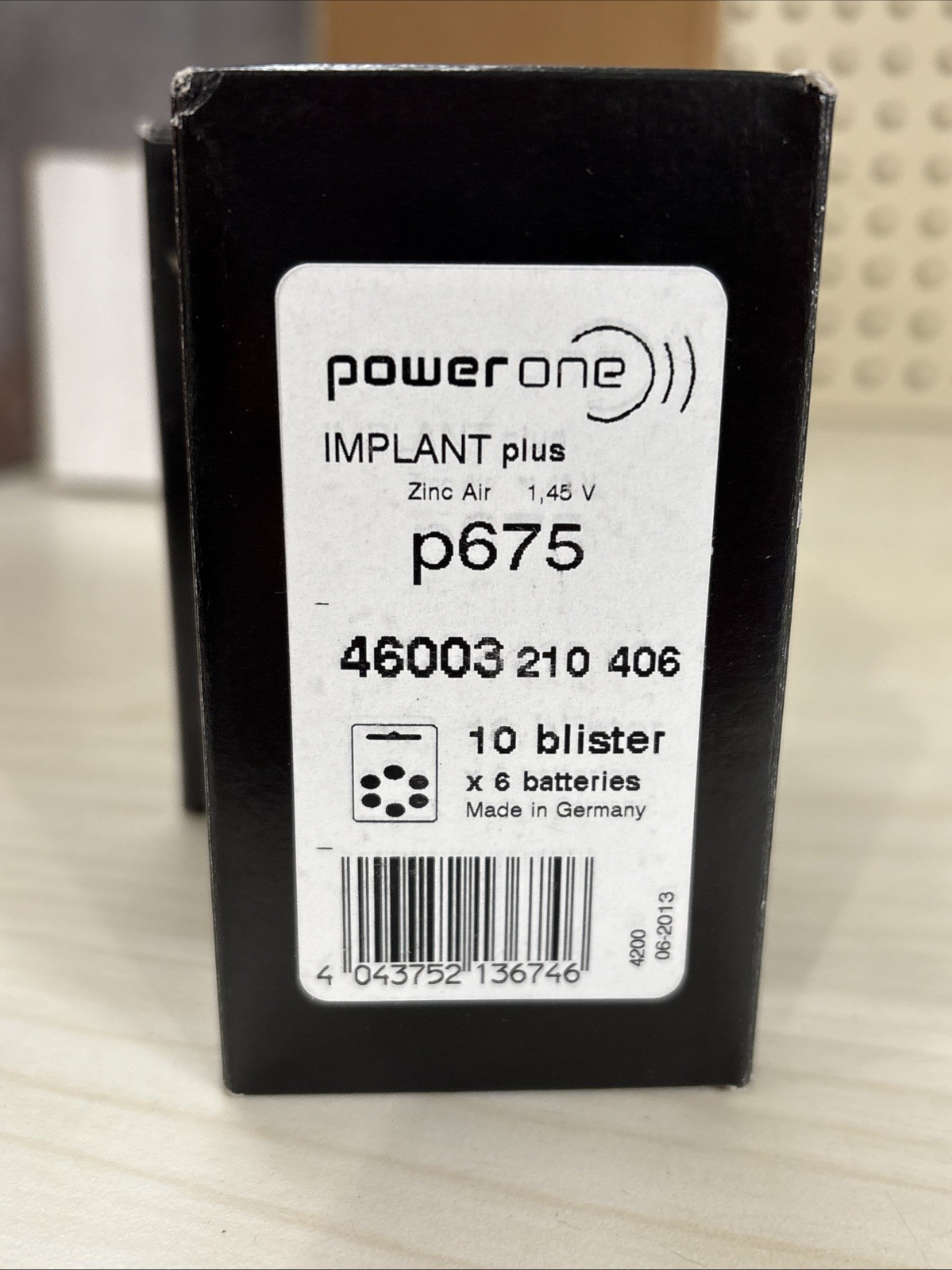 Power One Size 675 Expired 2013 – 29 packs Hearing Aid Batteries