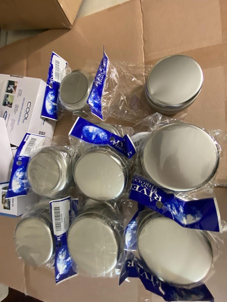 NEW 17 Stainless Travel Ashtrays & Fans Wholesale Resale Lot #7040