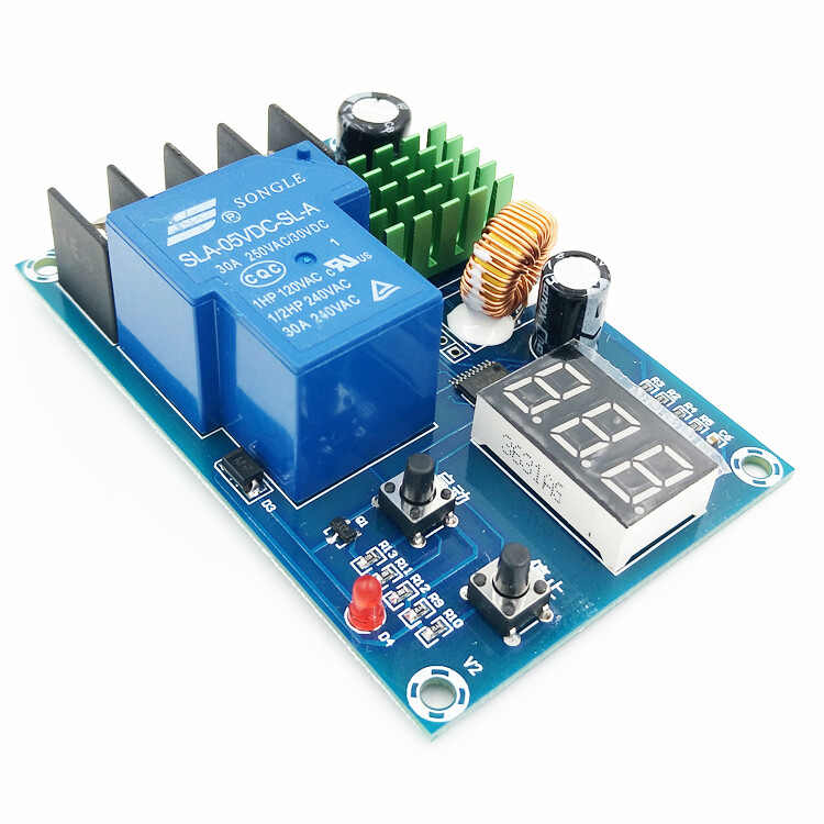 6-60V lead-acid Battery Charging Controller Protection Board Switch 12V/24V/48V