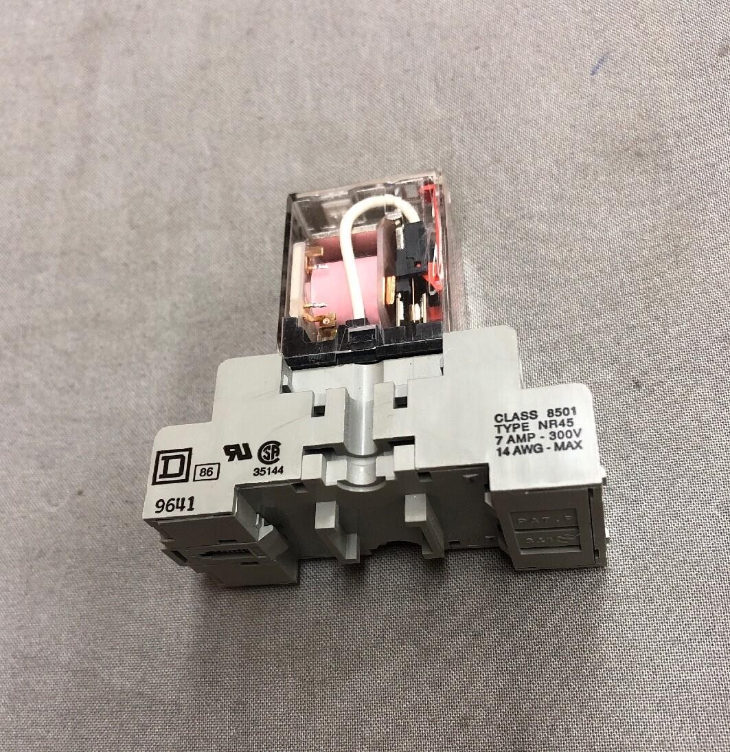 Omron Relay MY2 110/120 VAC With Base